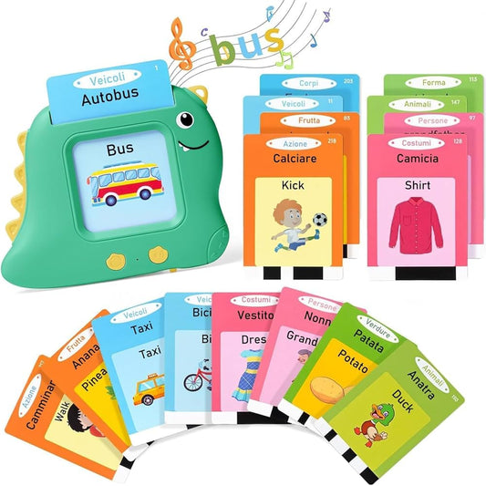 Tarjetas Interactivas Bilingües con Audio – Inglés y Español Aprendizaje Divertido para Niños